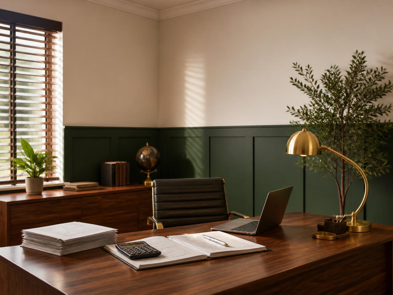 A welcoming professional accounting office